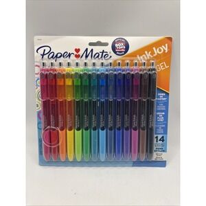 Paper Mate InkJoy Gel Pens, Medium Point, Assorted Colors, 14 Count. 1951636